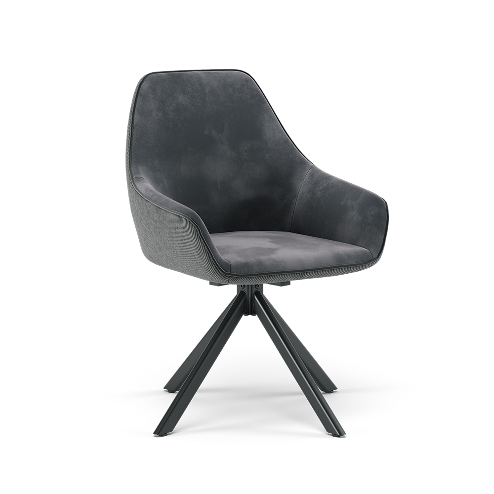 Vicco Lounge chair Antracite 60 x 89 cm